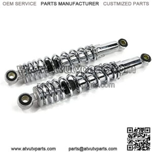 (Set of 2) Universal 12" 3-Way Adjustable Shock Absorbers for Dirt Bikes & ATVs