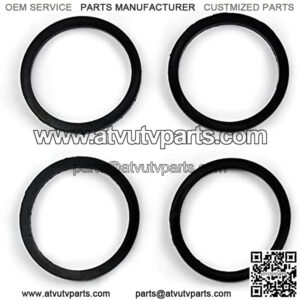Silent Cross Over Rings Fit for 2020-2021 KRX 1000 UTV Shocks Silencer Crossover Pad