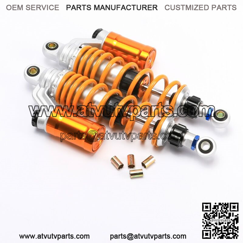 12 3/4" 325mm Motorcycle Air Shock Absorbers For Honda Yamaha Scooter Quad ATV - Image 3