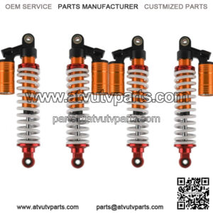 4x 320mm 12.5" Front Shock Absorber for ATV QUAD Go Kart Dirt Pit Bike 800lbs