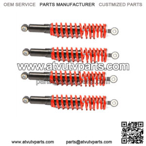 4x 350mm 14" Front Shock Absorber for ATV Quad Go Kart Taotao Buggy Roketa Dirt