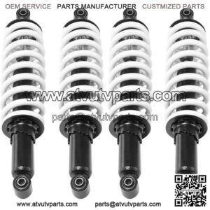 4x 360mm Rear Shock Absorber Kit ATV Quad Dirt Bike Buggy Go Kart Scooter 850lbs