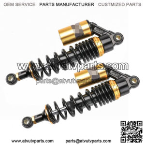320mm 12.5" Gold Air Shock Absorbers For Honda TRX250R 400ER 450R Quad ATV