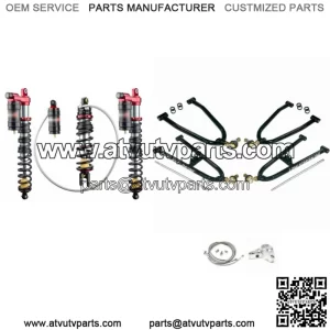 Lonestar +2 A-Arms 3 Legacy Front Rear Shocks Suspension Kit Yamaha Banshee