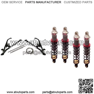 Lonestar +3 Long Travel A-Arms + Stage 1 Shocks Suspension Kit RZR170