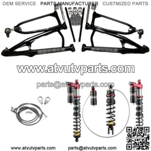 Houser 2.25 Legacy Long Travel Front Rear Shocks Suspension Kit Raptor 700