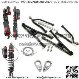 Roll Design Long Travel Arms + Stage 5 Front Rear Shocks Yamaha Banshee