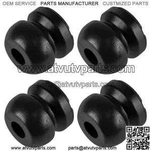 4 Front Strut Shock Bumper fits Polaris 5412665 5411608 17.8MM ID (For: Polaris Sportsman 570)