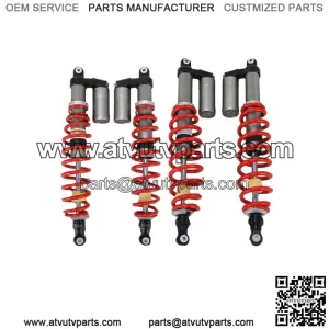 STAGE 4 FRONT & REAR AIR SHOCKS ABSORBER FOR POLARIS RZR S 800 2009-2014 UTV