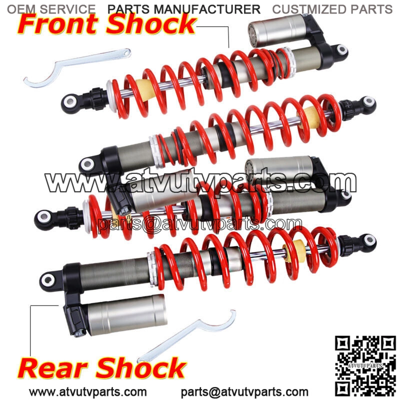 For 2009-14 Polaris RZR 800 S LE EFI EPS 60" set of 4 Aftermarket Shock Absorber - Image 3