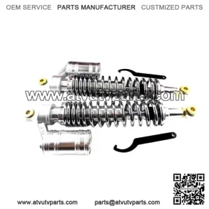 HONDA TRX450R 400mm JBS FRONT AIR NITROGEN CELL SHOCK ABSORBERS ATV QUAD SC