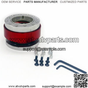 Ball steering wheel quick release device