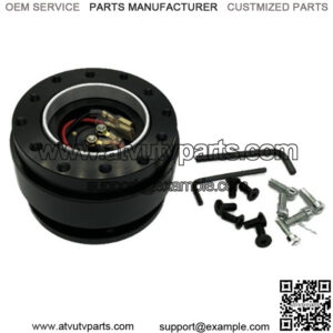 Oxidized ball steering wheel quick release