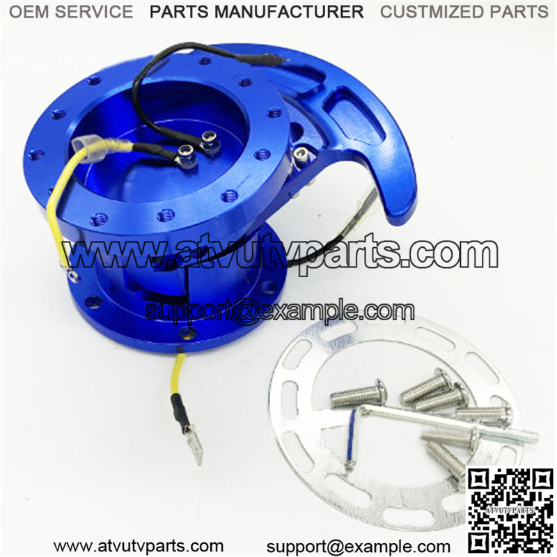 Reversible tilting steering wheel quick release