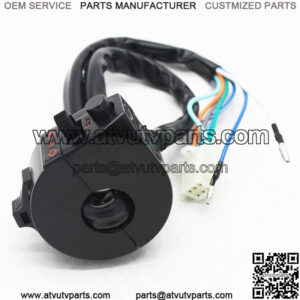 ATV universal hand control switch light horn indicator bar