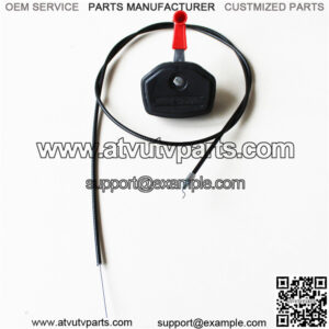 Lawn mower throttle switch + throttle line
