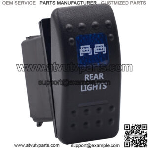 5PIN dual light tail light switch (blue light)
