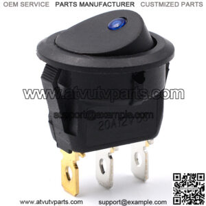 Round Boat LED Switch X5