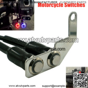 ATV Motorcycle Refit Handle Bar Switch Control Button & Wiring Harness Assembly