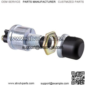 Weatherproof Engine Push Button Start Switch 12V Start Push Button Momentary Start Switch for Car Truck Boat RV ATV, 1 PCS