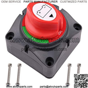 Blue Rocker Switch DC 12V 30A 3Pin SPST ON/Off LED Light Waterproof Toggle Switch for Car Auto UTV ATV Truck Off Road Vehicle Marine Boat Motorcycle, Pack of 8