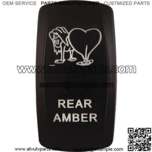 Contura V Momentary On Rear Amber Switch