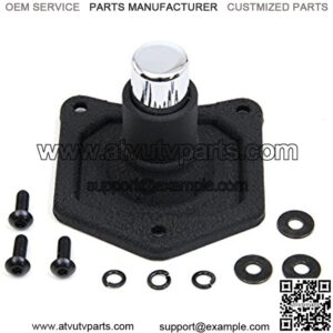 Cycles Black Solenoid Cover Starter Push Button