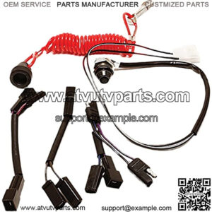 Replacement Tether Switch Assembly 2007-2011 2 Stroke Snowmobile Part# 27-01103 OEM# 4639-140