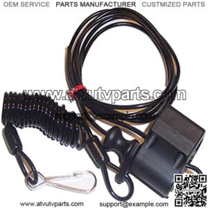 Technologies 12-0090 Black Racer's Tether Engine Kill Switch