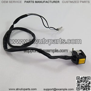 SEMT- Universal Yellow 7/8" Handlebar Starter/Kill Cut Off Stop Switch Push Button Compatible With Motorcycles ATVs Scooters Snowmobiles [B074MJSBH8]