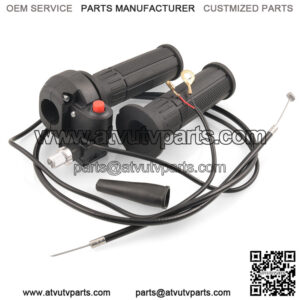 Mini motorcycle 49CC accessories small sports car small off-road throttle handle set tape flameout switch throttle line