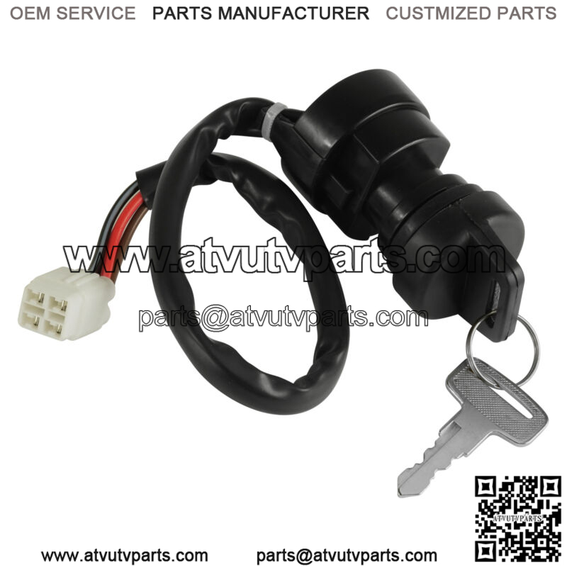 Ignition Key Switch For Yamaha Wolverine 450 YFM45F 2006 2007 2008 2009 2010