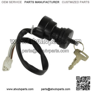 Ignition Key Switch For Kawasaki Prairie 650 KVF650 2002 / Prairie 650 4X4 2003