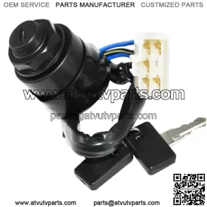 IGNITION SWITCH w/ Keys Fit KAWASAKI MULE 610 4X4 KAF400A KAF400C 2005 2006-2016 (For: Kawasaki Mule 610)