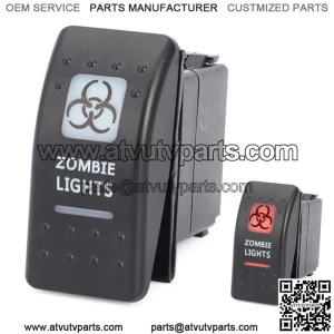 For Can Am Rocker Switch ZOMBIE LIGHTS Maverick X3 Commander Defender ALL Amber