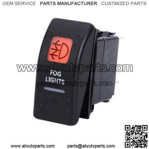 FOG LIGHTS SWITCH ROCKER AMBER/ORANGE FOR CAN AM MAVERICK X3 COMMANDER DEFENDER