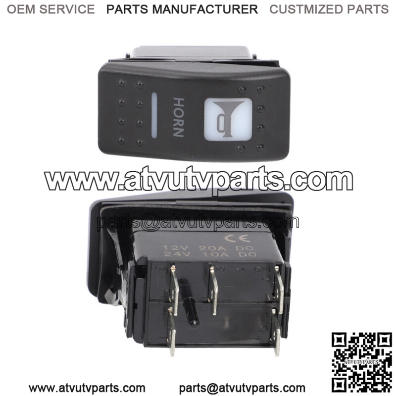 Horn Switch Rocker Amber Light For CAN-AM COMMANDER MAVERICK X3 DEFENDER - Image 3