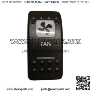 FAN (AMBER ORANGE) Can-Am Style Rocker Switch Maverick Commander X3