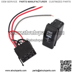 Winch Switch with Backing Wire Kit For Can Am Maverick X3 Commander Rocker