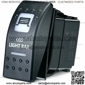 LED Light Bar Switch 12V ON-OFF Fit For Can Am Maverick X3 Commander Defender