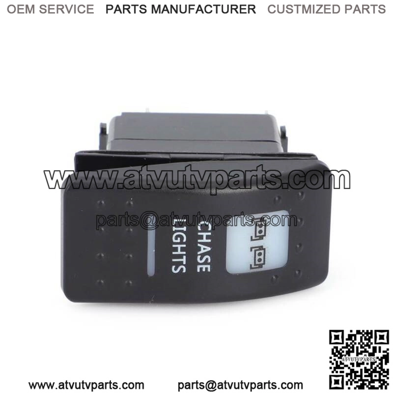 CHASE LIGHTS SWITCH WITH BLOCK - AMBER FOR CAN-AM MAVERICK X3 COMMANDER ROCKER - Image 4