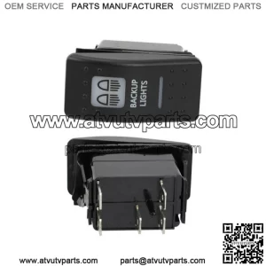 Backup Light Rocker Switch  Amber FOR Can Am Commander Defender Maverick X3 1000