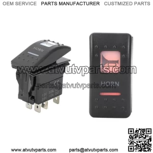 Horn Switch Rocker For CAN-AM COMMANDER MAVERICK X3 DEFENDER Amber/Orange Light