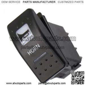 Fits CAN-AM COMMANDER MAVERICK X3 DEFENDER Horn Switch Rocker Amber Light New MO