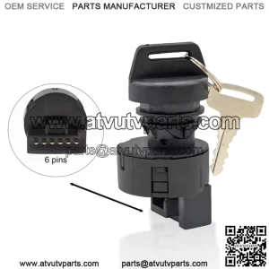 IGNITION KEY SWITCH FOR POLARIS RANGER 400 500 570 800 4X4 CREW RZR 4 800 570