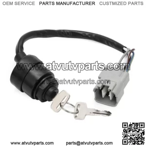 Ignition Key Switch Fits Kawasaki KAF1000 Mule PRO DX / DXT 2016-2017 2018 2019 (For: More than one vehicle)