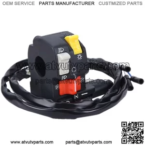 Left Handlebar Kill Switch for Honda FourTrax 300 TRX300 FW 2x4 4x4 1996-00 ATV  (For: Honda)