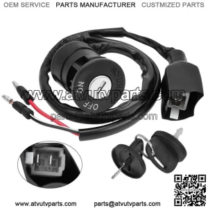 Ignition Key Switch for Honda FourTrax 250 TRX250 1985 1986 1987 35100-HA8-682 (For: Honda)