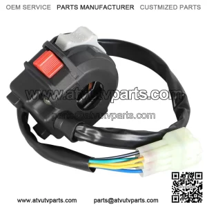 Left Handlebar Switch Stop Kill Headlight for Yamaha Banshee 350 YFZ350 2002-06