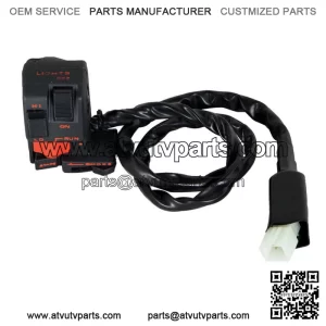 Handlebar Switch Start Stop Kill Headlight for Honda ATC250ES Big Red 250 85-87